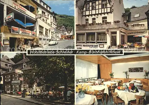 Kamp Bornhofen Hotelbetriebe Schreiner Kat. Kamp Bornhofen