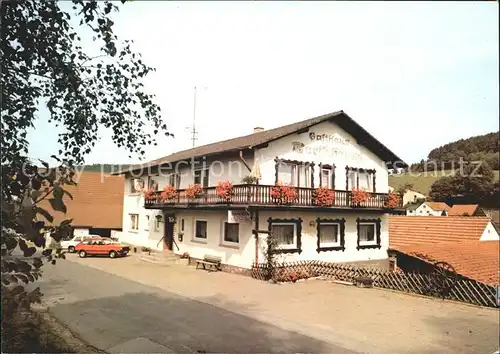 Mossautal Gasthaus Pension Dorfschaenke Kat. Mossautal