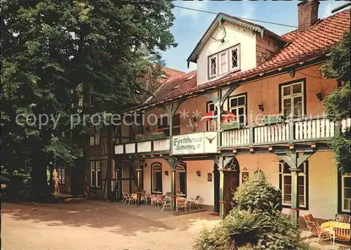 Bueckeburg Hotel Forsthaus Heinemeyer Kat. Bueckeburg