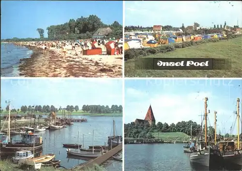 Insel Poel Strand Hafen Camping Kat. Insel Poel