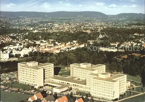 Bad Oeynhausen Kurklinik Fliegeraufnahme Kat. Bad Oeynhausen