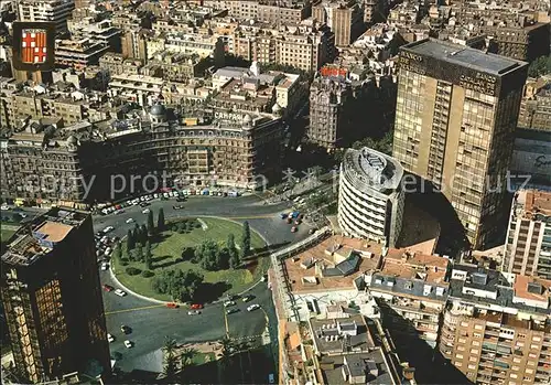 Barcelona Cataluna Plaza Calvo Sotelo Vista aerea Kat. Barcelona