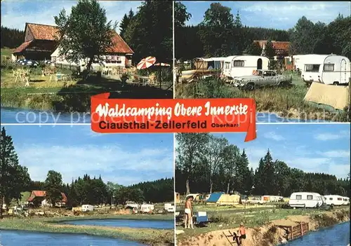 Clausthal Zellerfeld Waldcamping Obere Innerste Teilansichten Kat. Clausthal Zellerfeld