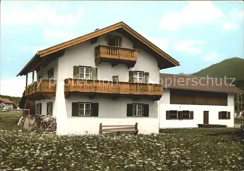 Mittenwald Karwendel Tirol Haus Siess Kat. Schwaz