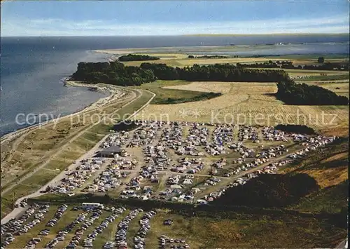 Kappeln Schlei Campingplatz Oehe Fliegeraufnahme Kat. Kappeln