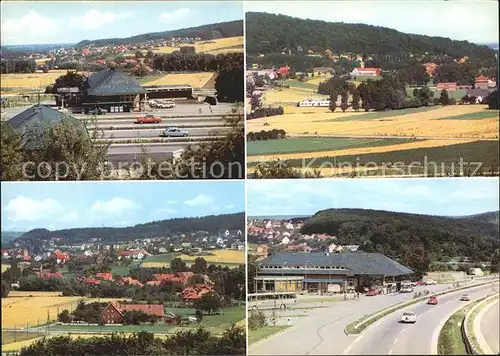 Bad Eilsen BAB Raststaette Teilansichten Ortsblick Kat. Bad Eilsen