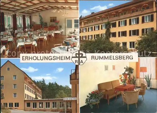 Schwarzenbruck Erholungsheim Rektor Nicol Haus Speisesaal Zimmer Kat. Schwarzenbruck