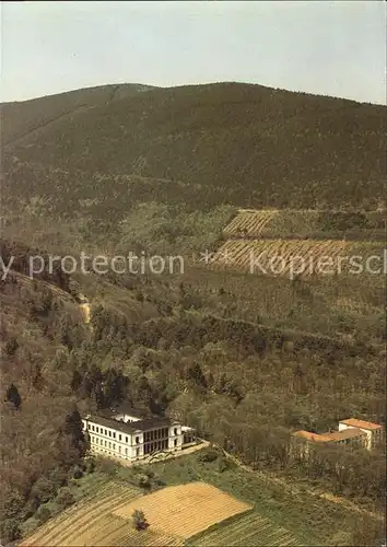 Edenkoben Schloss Villa Ludwigshoehe Fliegeraufnahme Kat. Edenkoben