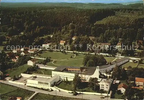 Leitershofen Dioezesan Exerzitiernhaus St Paulus Fliegeraufnahme Kat. Stadtbergen