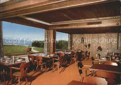 Scheidegg Allgaeu Kursanatorium Sonnenalm Gastraum Kat. Scheidegg