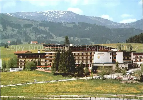 Sonthofen Oberallgaeu Alpen Moor und Kneipphotel Sonnenalm Kat. Sonthofen
