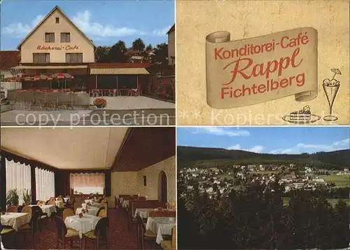 Fichtelberg Bayreuth Baeckerei Cafe Rappl Gaststube Totalansicht Kat. Fichtelberg