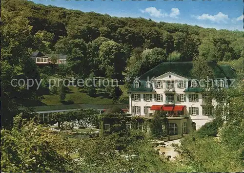 Schlangenbad Taunus Kurhotel mit Kurgarten Kat. Schlangenbad