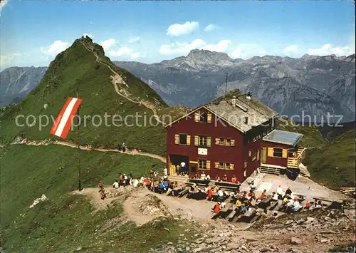 Schruns Vorarlberg Wormser Huette Alpenpark Montafon Kat. Schruns