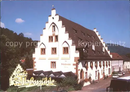 Amorbach Cafe Schlossmuehle Kat. Amorbach
