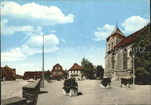 Everswinkel St Magnuskirche mit Kirchplatz Kat. Everswinkel