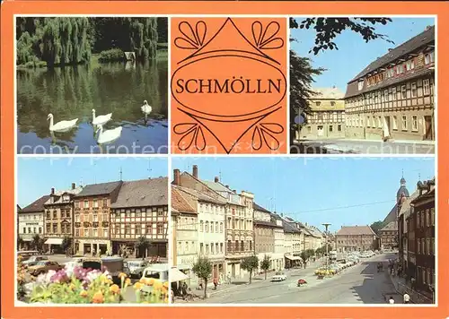 Schmoelln Thueringen Brauereiteich Standesamt Markt / Schmoelln /Altenburger Land LKR
