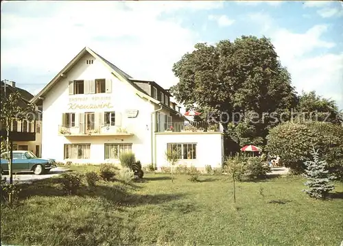 Drobollach Gasthof Pension Kreuzwirt Kat. Villach