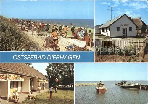 Dierhagen Ostseebad Strand Haus Brands Bungalow Fischerhafen Kat. Dierhagen Ostseebad