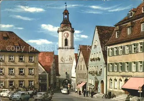 Weissenburg Bayern Marktplatz Kat. Weissenburg i.Bay.