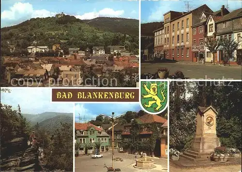 Bad Blankenburg Burgruine Greifenstein FDGB Erholungsheim Goldener Loewe Markt  Kat. Bad Blankenburg