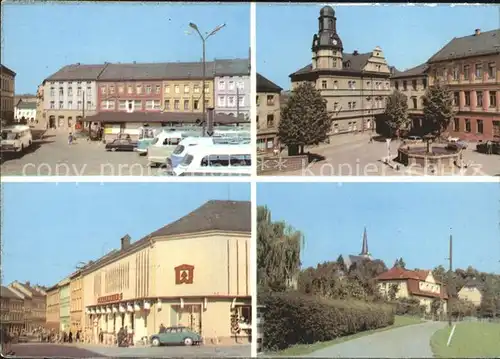 Schleiz Neumarkt Rathaus Kaufhaus Magnet  Kat. Schleiz