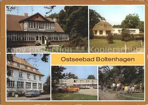 Boltenhagen Ostseebad Haus am Meer Pavillon Bar  Kat. Ostseebad Boltenhagen