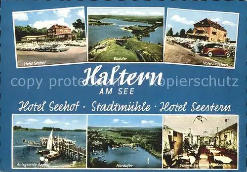 Haltern Hotel Seehof Suedufer Hotel Seestern  Kat. Haltern am See