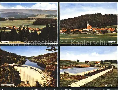 Gottsdorf Niederbayern Ranner Strausee Schwimmbad  Kat. Untergriesbach