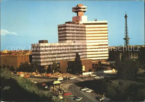 Berlin Fernsehzentrum Sender Freies Theodor Heuss Platz  Kat. Berlin