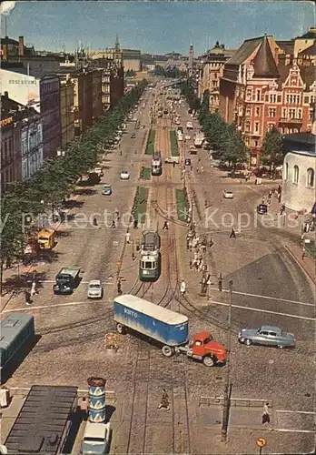 Helsinki Mannerheim Strasse  Kat. Helsinki