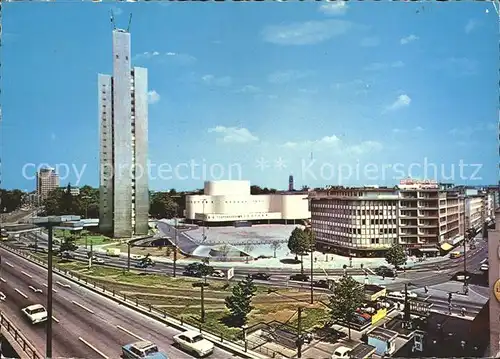 Duesseldorf Schauspielhaus Thyssen Hochhaus  Kat. Duesseldorf