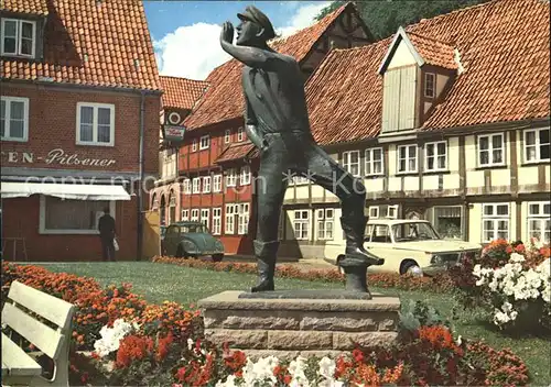 Lauenburg Elbe Der Rufer  Kat. Lauenburg  Elbe