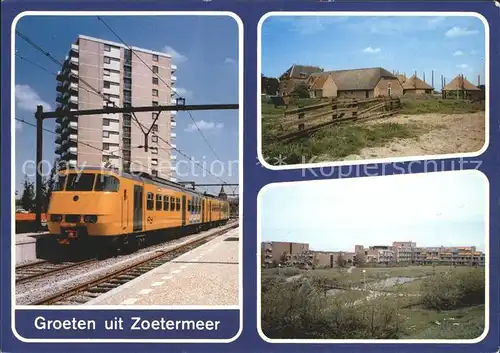 Zoetermeer Eisenbahn Hochhaus  Kat. Zoetermeer