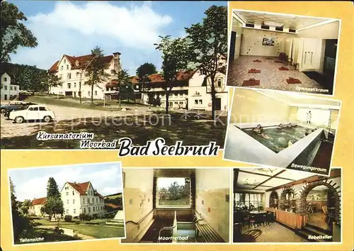 Bad Seebruch Kursanatorium Moorbad Gymnastikraum Moortretbad  Kat. Vlotho