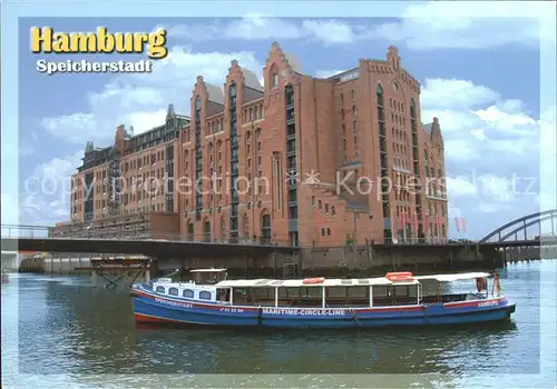 Hamburg Speicherstadt Kat. Hamburg