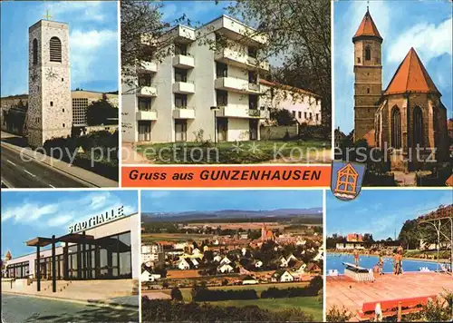 Gunzenhausen Altmuehlsee Lindenhof Muettergenesungsheim Schwimmbad Kat. Gunzenhausen