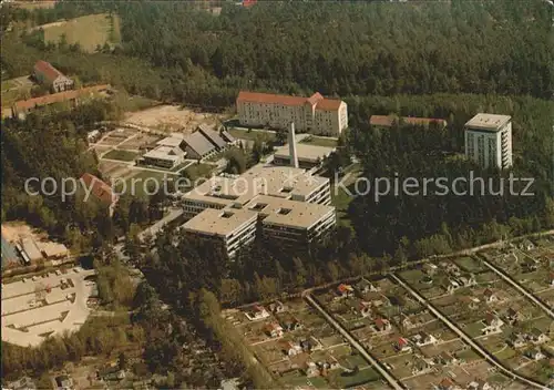 Nuernberg Fliegeraufnahme Diakonissenanstalt Martha Maria Kat. Nuernberg