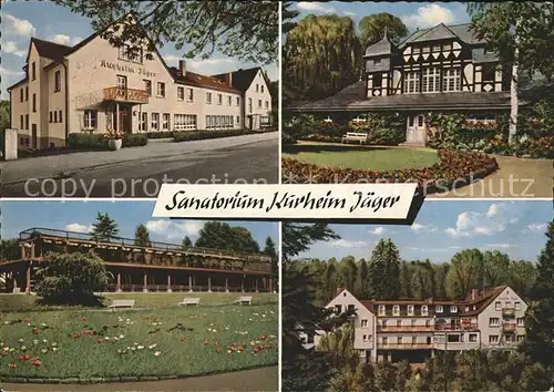 Bad Salzhausen Sanatorium Kurheim Jaeger Kat. Nidda