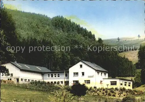 Girkhausen Bad Berleburg Gasthaus Pension zur Schmelzhuette Kat. Bad Berleburg