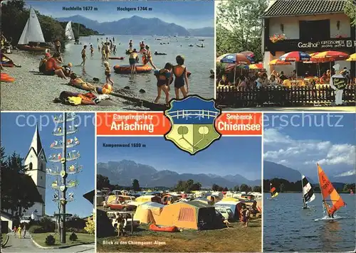 Arlaching Camping Kupferschmiede Minigolf  Kat. Chieming Chiemsee