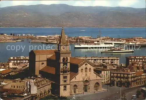 Messina Sicilia Hafen und Meerengen Kat. Messina