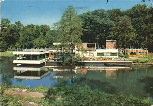 Bremen Cafe am Emmersee Buergerpark Kat. Bremen