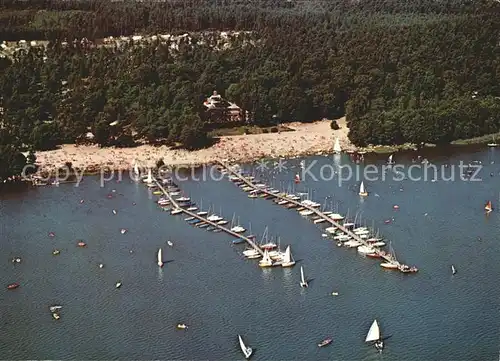 Mardorf Niedersachsen Fliegeraufnahme Strand Steinhuder Meer Kat. Neustadt am Ruebenberge