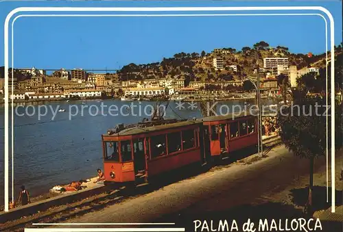 Palma de Mallorca Strassenbahn Hafen Kat. Palma de Mallorca