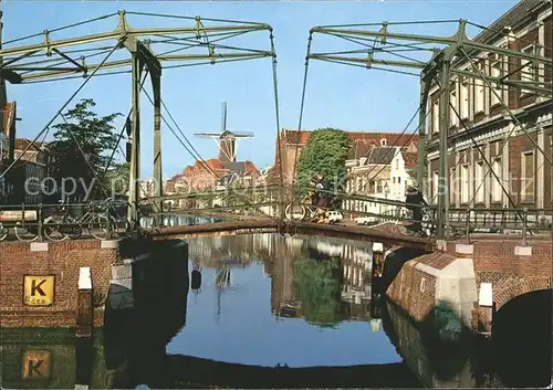 Schiedam Ziehbruecke Lage Haven Kat. Schiedam