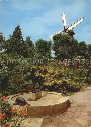 Bremen Muehle am Wall mit Rehbrunnen Kat. Bremen