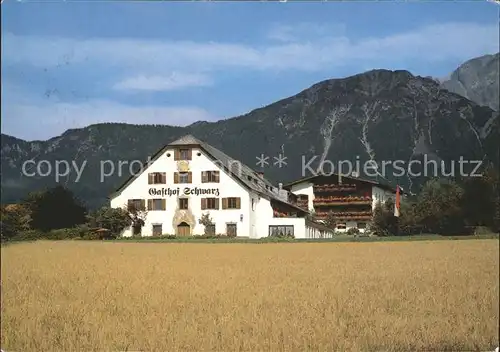 Obermieming Gasthaus Pension Schwarz Kat. Mieming