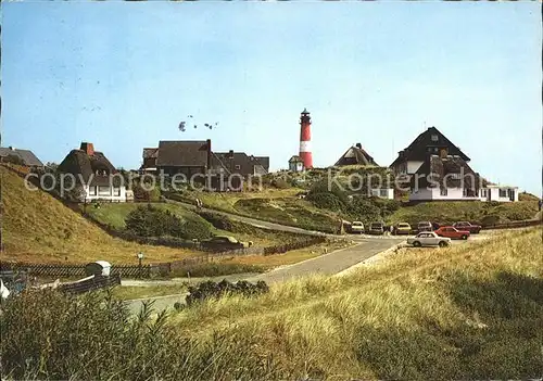 Hoernum Sylt mit Leuchtturm Kat. Hoernum (Sylt)