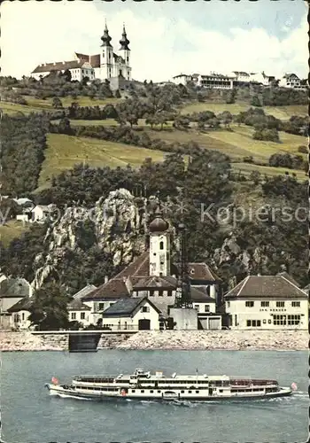 Marbach Donau mit Wallfahrtskirche Kat. Marbach an der Donau